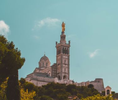 Notre Dame de la Garde &agrave; Marseille