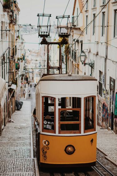 Elevador da Bica, Lisbonne.&nbsp;