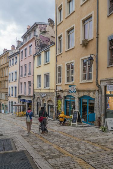 La Croix Rousse, le quartier des Canuts.&nbsp;